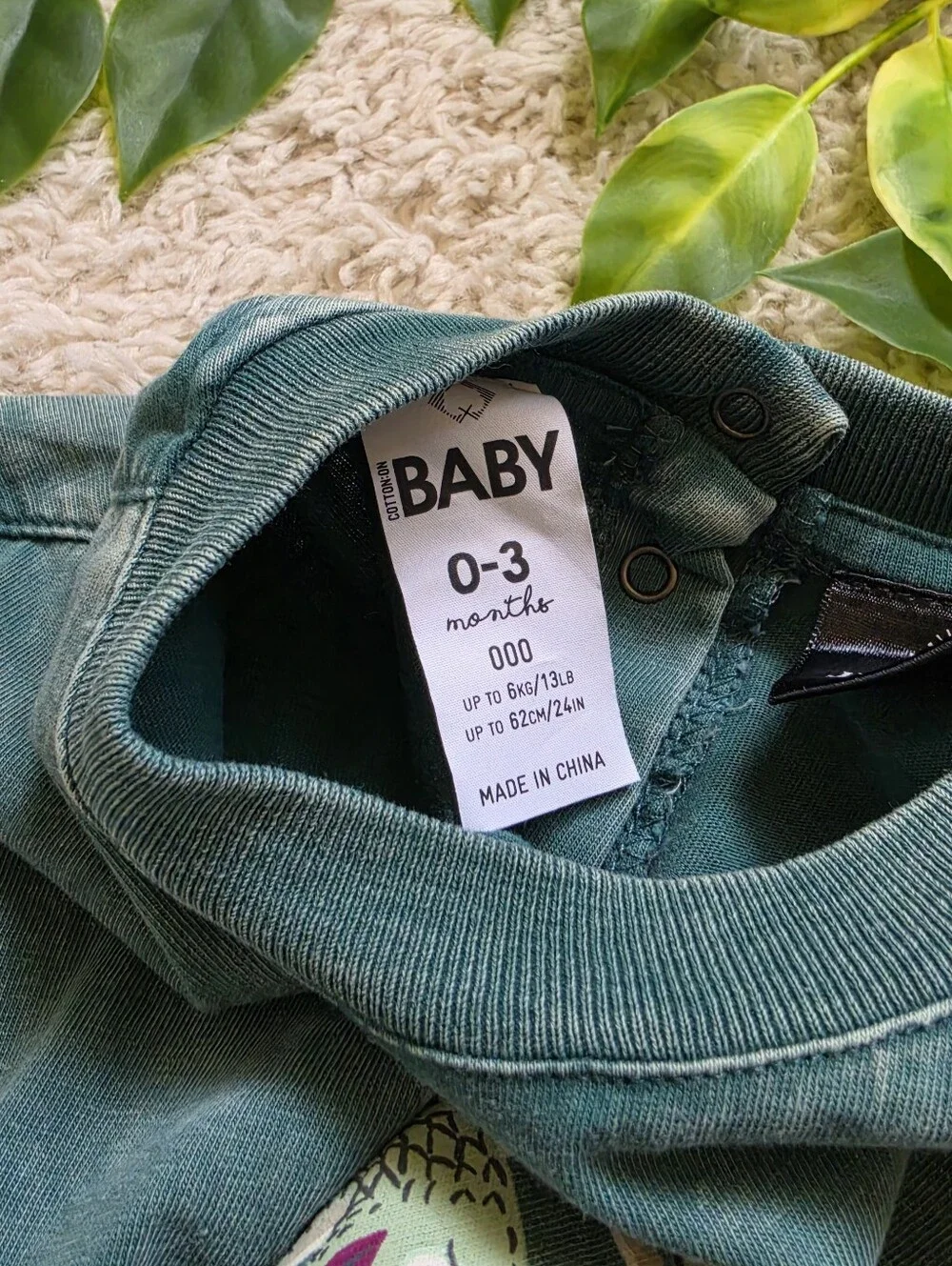 Baby Boy Slytherin Shirt (0-3 Months)